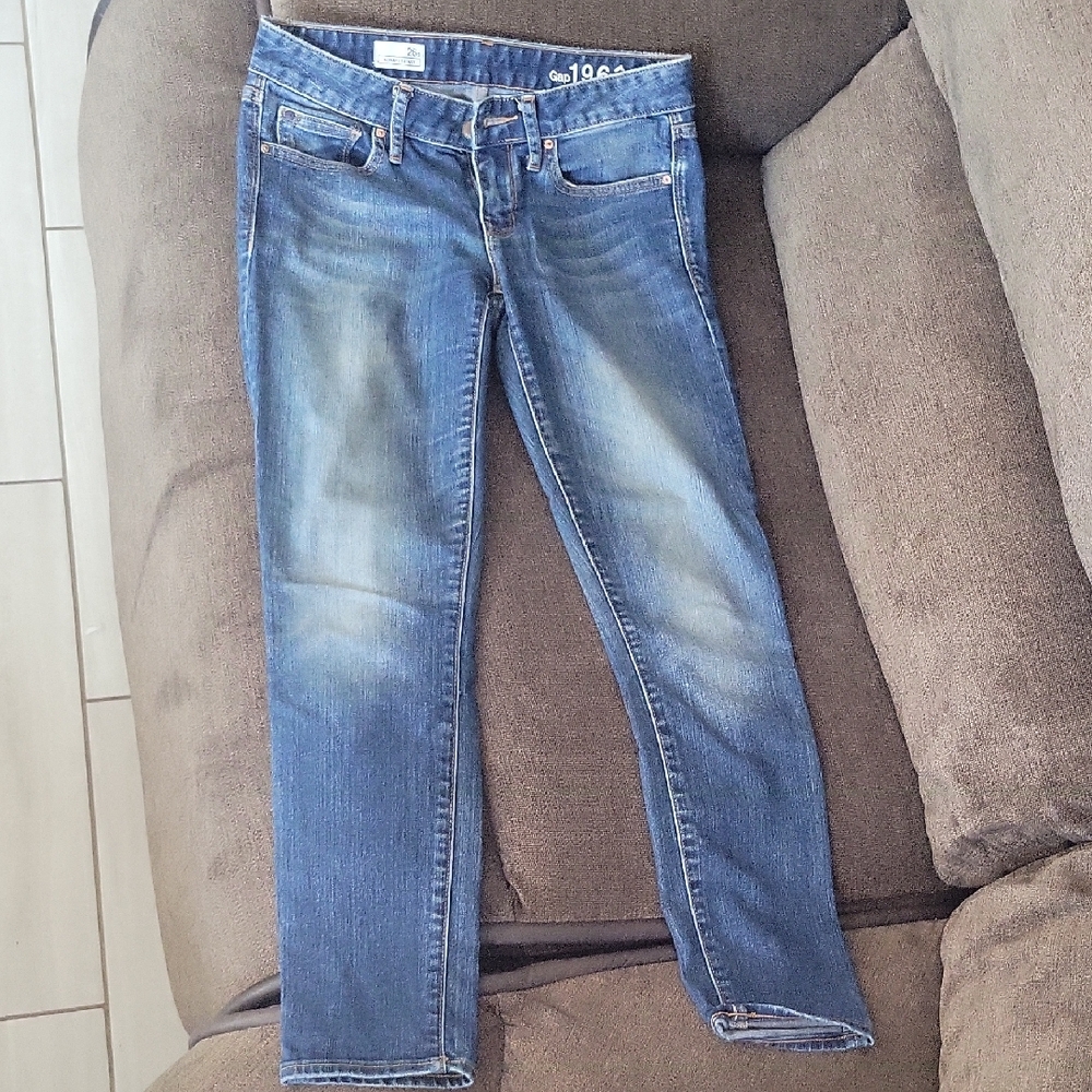 GAP Women's Classic Blue Skinny Jeans